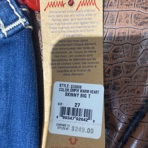 True Religion Jeans - Picture 4 of 4